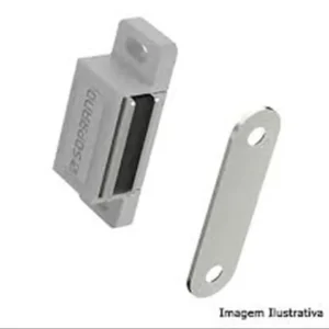 Fecho Soprano Magnetico Cinza