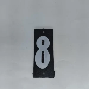 Numero Sm Chapa/pvc Retangular Grande 8