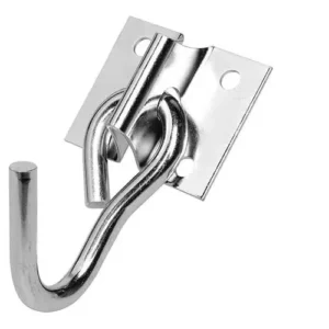 Gancho Rocha Leve Parafusar 4 Furos Rocha Aco Inox