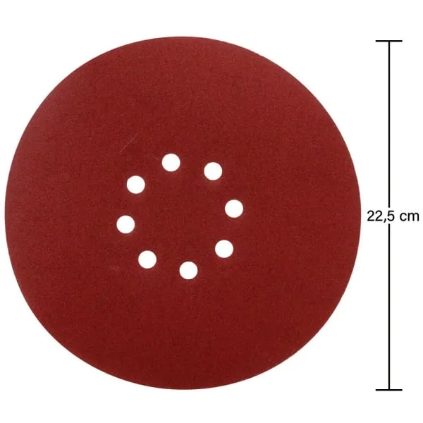 Lixa Worker Disco Parede 225mm G240 Unidade