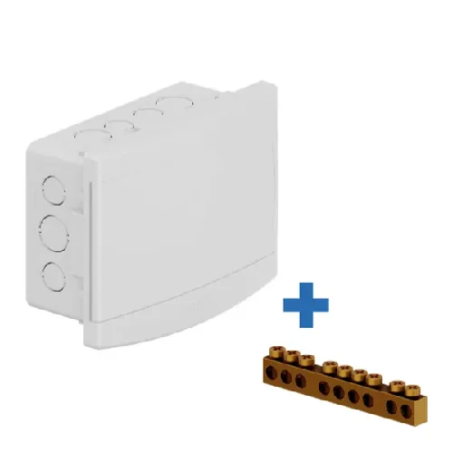 Caixa Tigre     6,8 Disjuntor Pvc Embutir