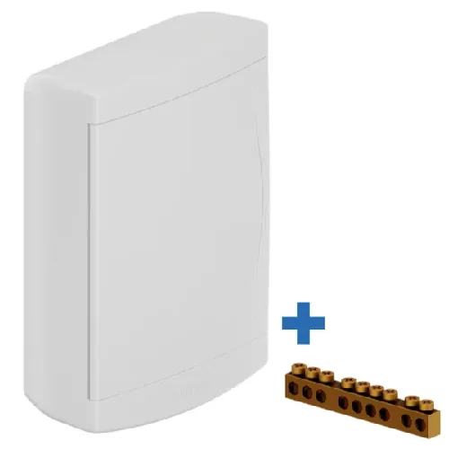 Caixa Tigre 12,16 Disjuntor Pvc Sobrepor