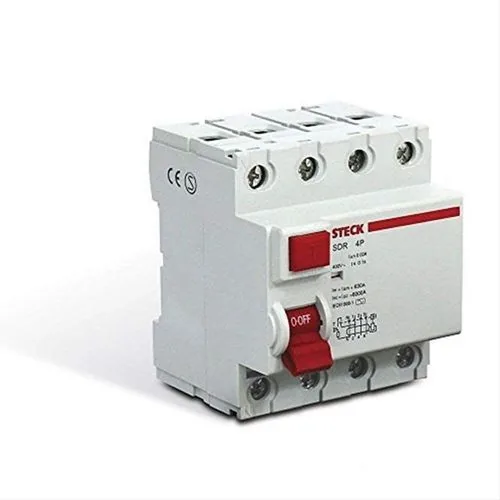 Disjuntor Steck Sdr 4p   80a 30ma
