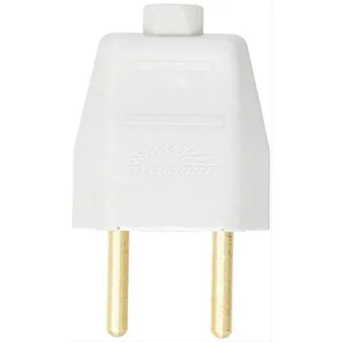 Pino Alumbra 2713 Macho 2p 10a Branco