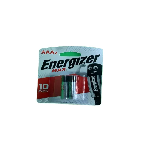 Pilha Eveready Energizer Max Aaa C/2