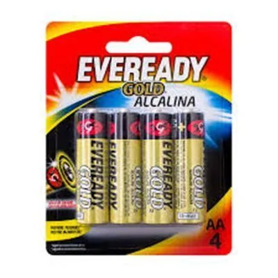 Pilha Eveready Alc Gold Aaa C/4