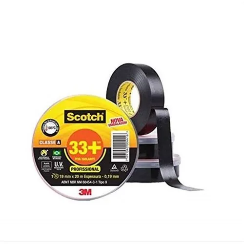 Fita Isolante 3m Scotch 33+ 19mm X 20m