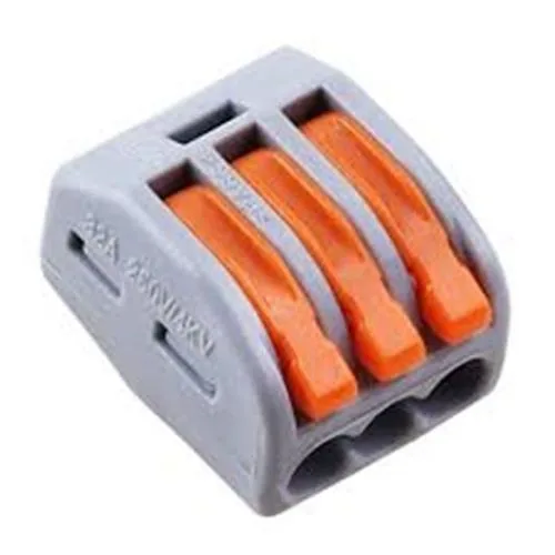 Conector Wago Emenda 222/3 Derivacoes