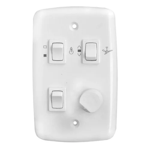 Chave Mec Tronic/rima Controle Rotativo Biv 2 Lamp