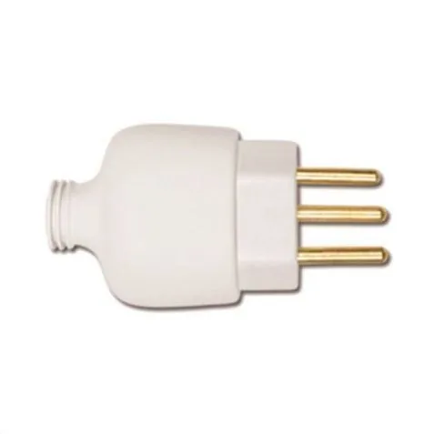 Pino Ilumi 14360 Macho Robusto 2p+t 20a Branco