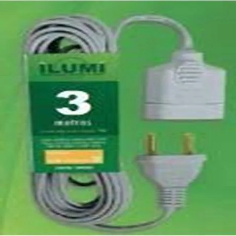 Extensao Ilumi 16811 2 X 0,75mm Bco 3mt