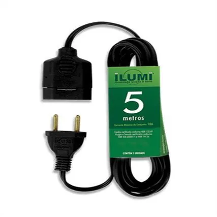 Extensao Ilumi 16812 2 X 0,75mm Pto 3mt