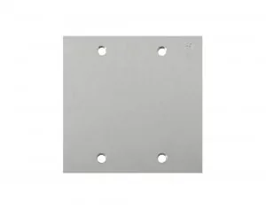 Espelho Olivo Pl77 Piso Inox Quadr. Cega 4 X 4
