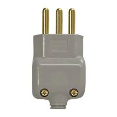 Pino Ilumi 14050 Macho 2p+t 10a Cinza