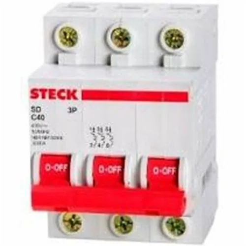 Disjuntor Steck  Tri 70a-c Sd63