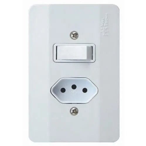 Interruptor Mec Tronic 39210 Simples 20a Tom 2p+t