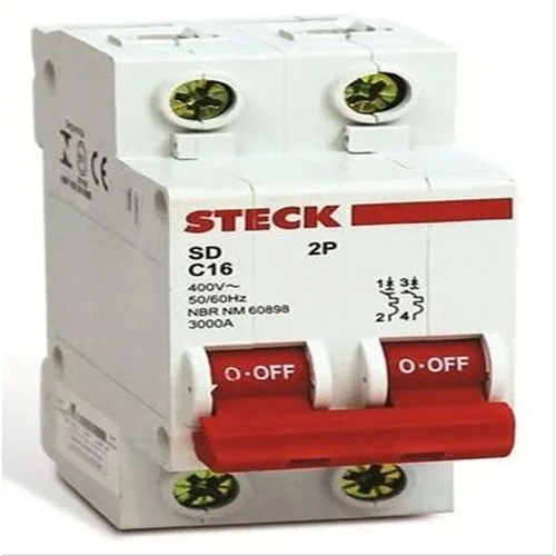 Disjuntor Steck  Bipolar 100a-c Sd62