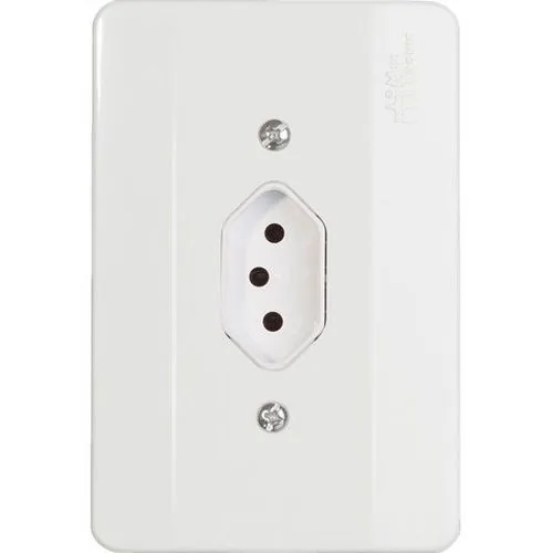 Tomada Mec Tronic 39025 Nbr 10a Vertical C/p