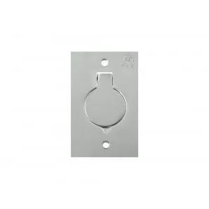 Espelho Olivo Pl74/2 Inox Redonda 4 X 2
