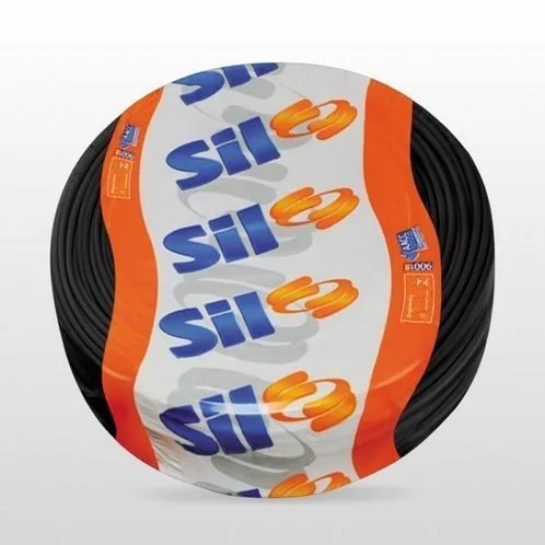 Fio Sil Cabo Flexivel   4.0mm Rolo 100m Pt