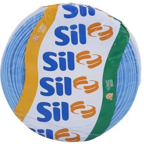 Fio Sil Cabo Flexivel   4.0mm Rolo 100m Az