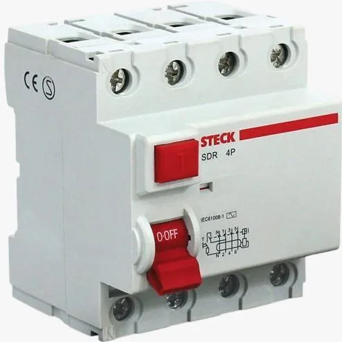 Disjuntor Steck Sdr 4p 100a 300ma