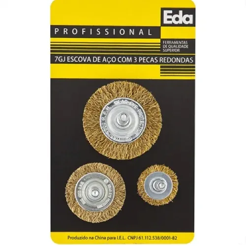 Escova Sm Excellent Redondas 3pc