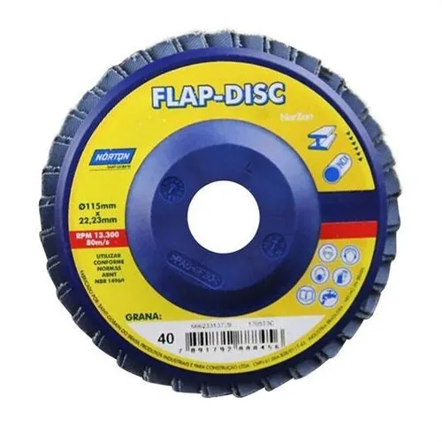 Disco Norton Lixa Flap   80 115 X 22mm