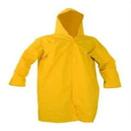 Capa Chuva Div Pvc Forrada Amarela  G
