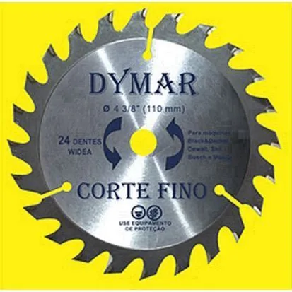 Serra Dymar Circular Widia 43/8x24d