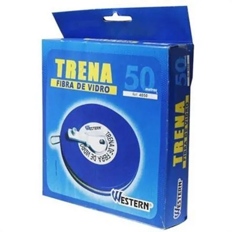 Trena Western 50m Fibra De Vidro