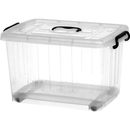 Caixa Plasnew 373 Pvc N. 06 Organiz. 77lt C/rodiz.
