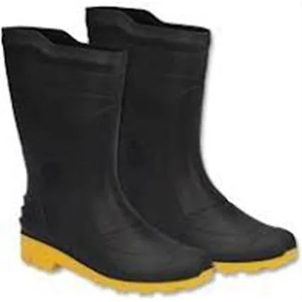 Bota Grendene / Div Borracha Preta N. 45
