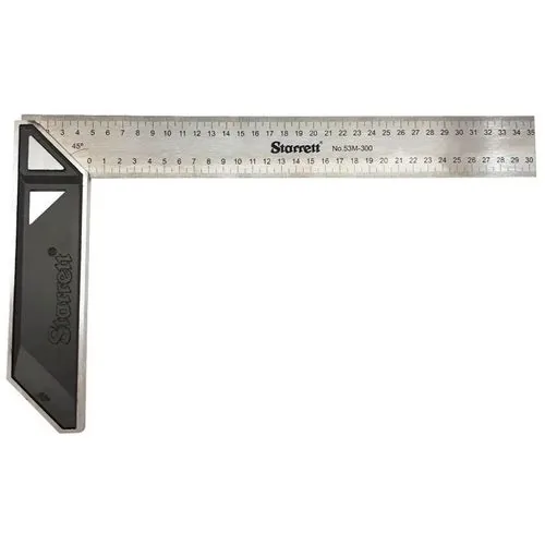 Esquadro Starret 53m-300-s Aluminio 30cm