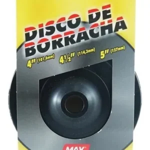 Disco Max Borracha 41/2 Esmeril. Makita 15110