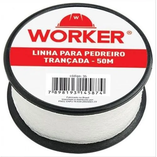 Linha Argovia/worker Pedreiro Trancada 50m