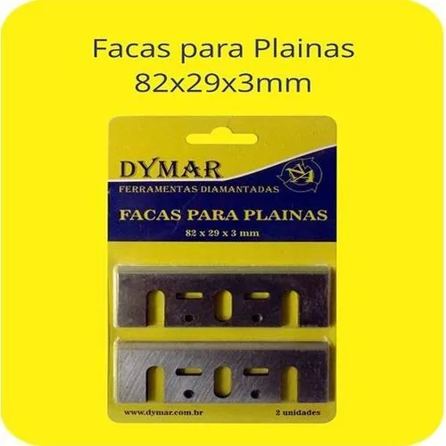 Faca Dymar Plaina 82 X 29 X 3mm