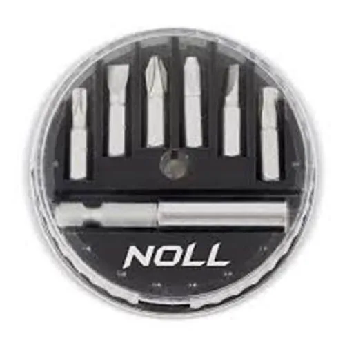 Jogo Noll Ponta Bits C/ Adaptador 7pc