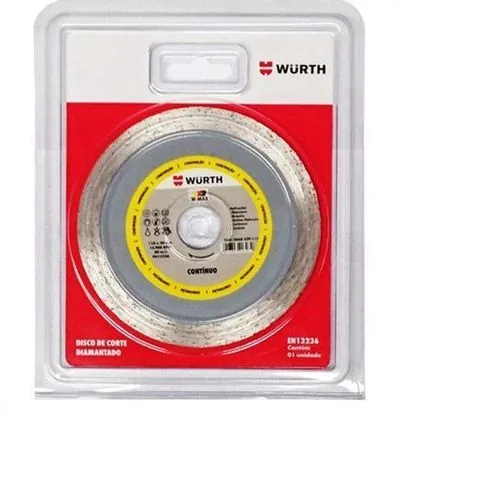 Disco Wurth W-max Diamantado 110mm Continuo