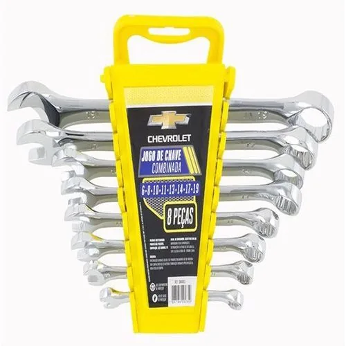 Jogo Chevrolet Gm4001 Chave Combinada C/8