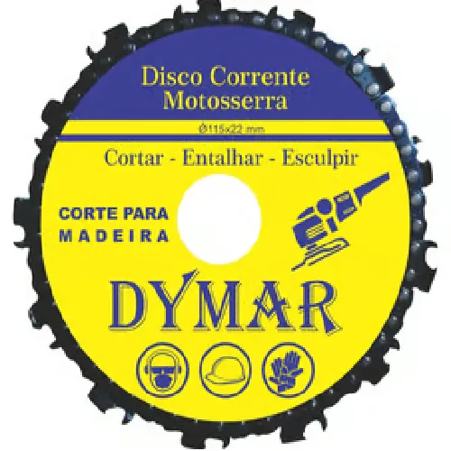 Disco Dymar Corrente Motoserra 115x22
