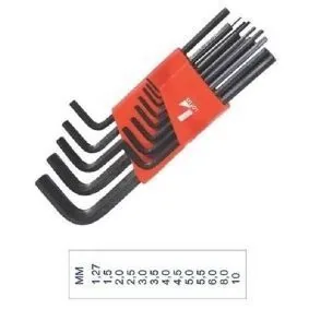 Jogo Lotus Plus 8764 Chave Allen 10mm 13pc