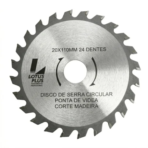 Disco Lotus Plus 8658 Serra Videa Circ 180x24d