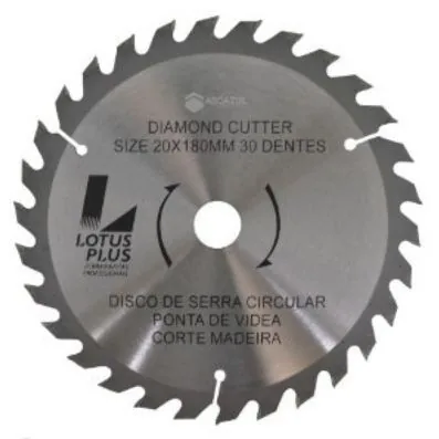 Disco Lotus Plus 3921 Serra Videa Circ 180x36d