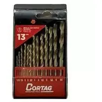 Jogo Cortag Broca De Aco Rapido 13 Pc