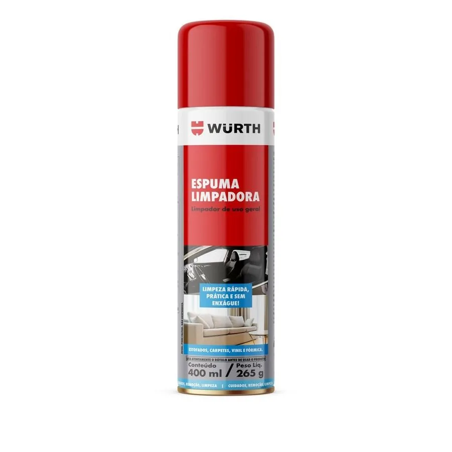 Espuma Wurth 890132101 Limpadora 400ml