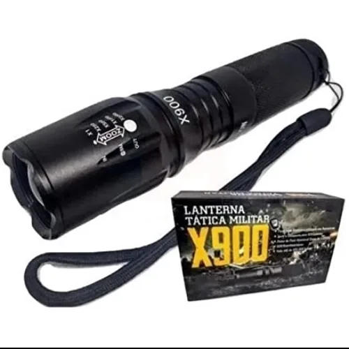 Lanterna X9000 Tatica Militar T6 Altomex Al-b9001