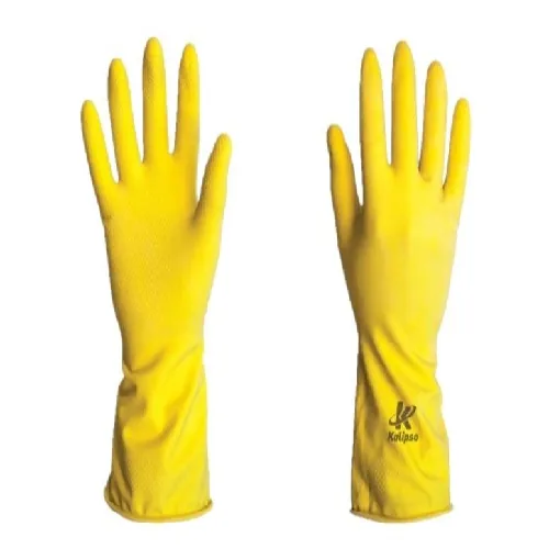 Luva Kalipso Latex Light Amarela T-9 G