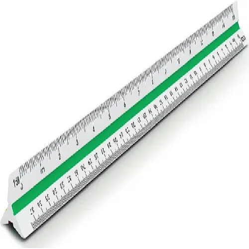 Escalimetro Kaz Plastico 30cm Kz970107