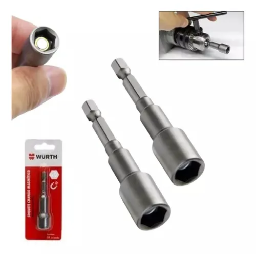 Soquete Wurth Magnetico Canhao   10mm